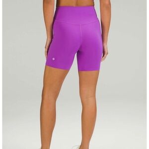 Lululemon Base Pace High-Rise Short 6", Moonlit Magenta